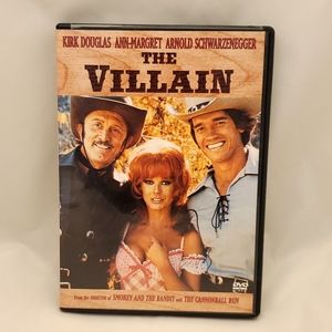The Villain DVD movie starring Arnold Schwarzenegger, Kirk Douglas, Ann-Margret